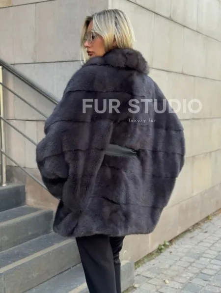 Женская норковая шуба 2026 - фото 4