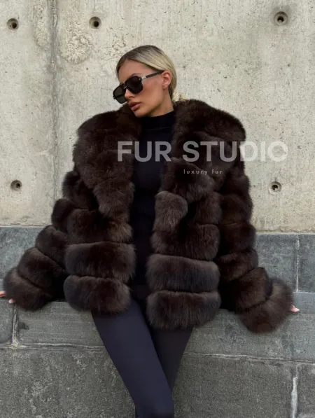 Шуба под соболь - фото 11