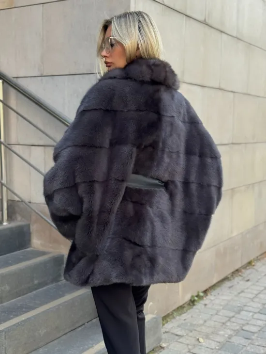 Женская норковая шуба 2026 - фото 4