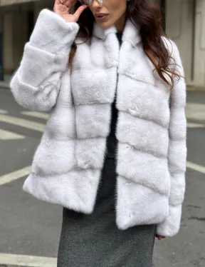 Шуба норковая - короткий жакет - фото 3