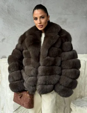 Шуба под соболя - короткая - фото 8