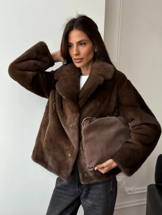 Норковый пиджак - фото 13