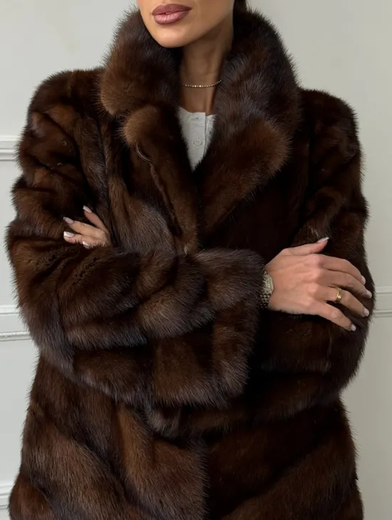 Автоледи - шуба из соболиной норки - фото 2