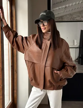 Стильная кожаная куртка - фото 22